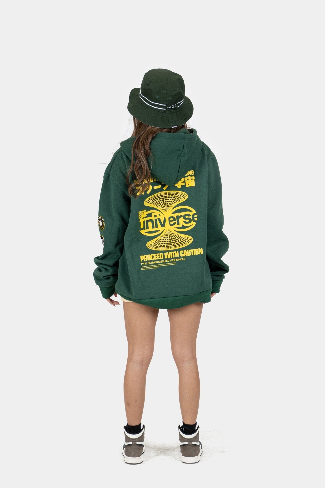Universe - Green Vortex Hoodie - SKOOP