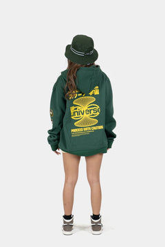 Universe - Green Vortex Hoodie - SKOOP