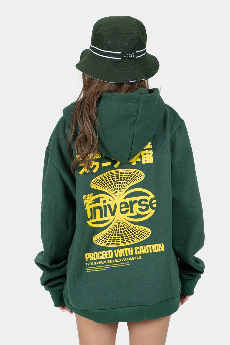 Universe - Green Vortex Hoodie - SKOOP