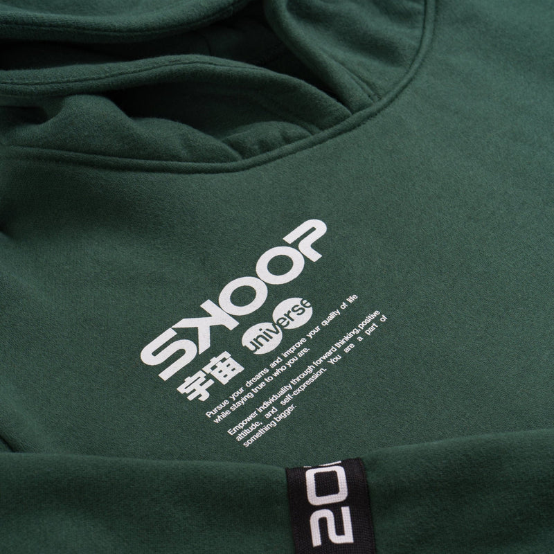 Universe - Green Space Hoodie - SKOOP
