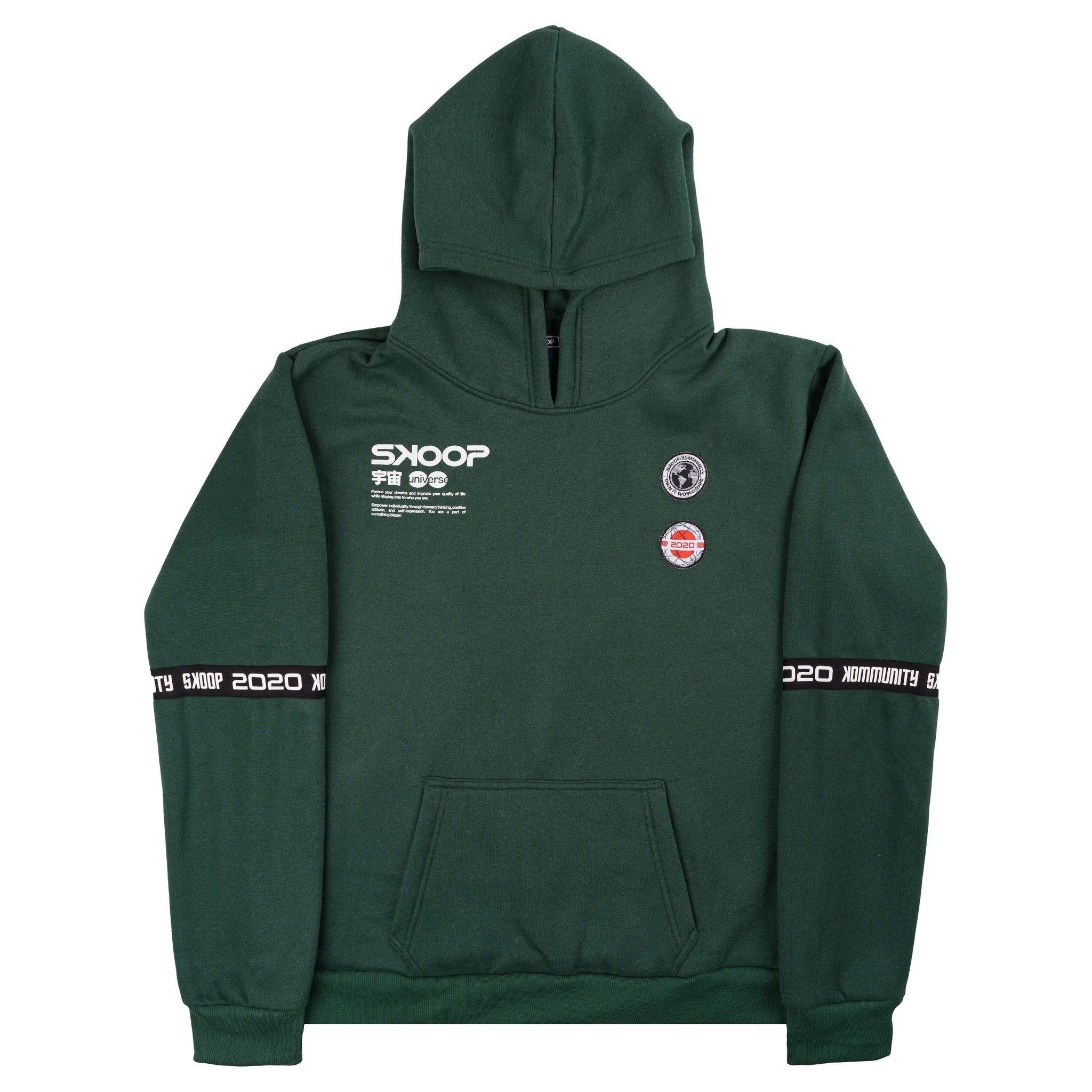 Universe - Green Space Hoodie - SKOOP