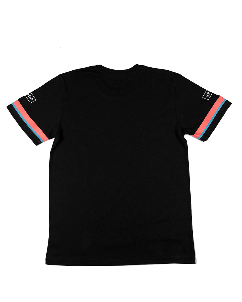 Harajuku Cycling Black Tee - SKOOP