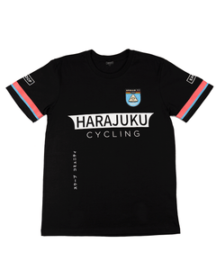 Harajuku Cycling Black Tee - SKOOP