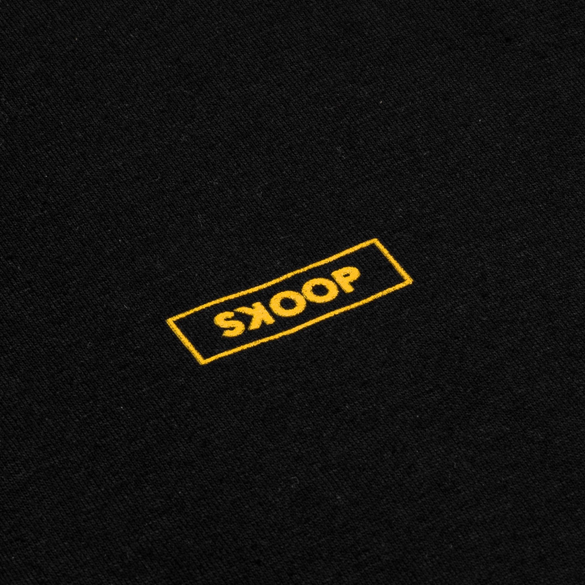 Anxious Black Tee - SKOOP