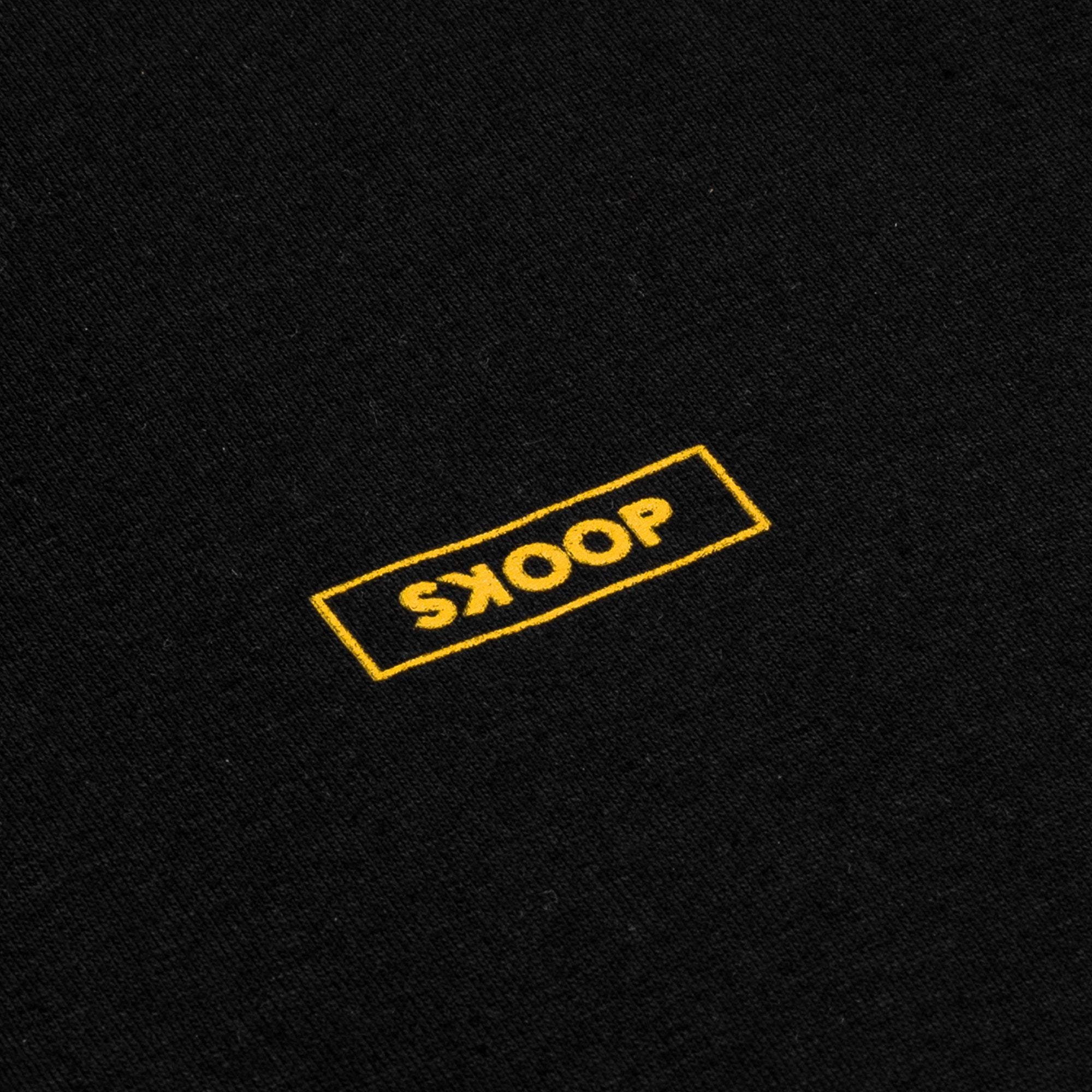 Anxious Black Tee - SKOOP