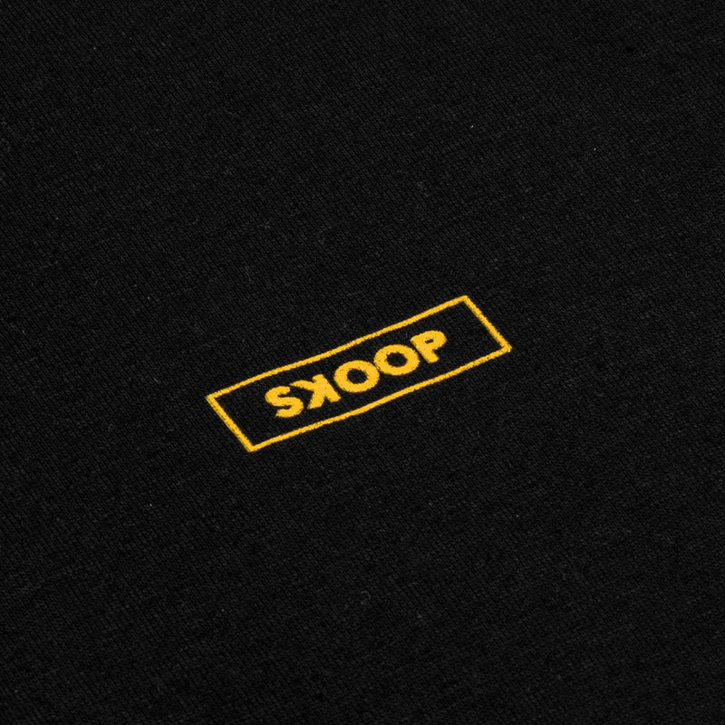 Anxious Black Tee - SKOOP