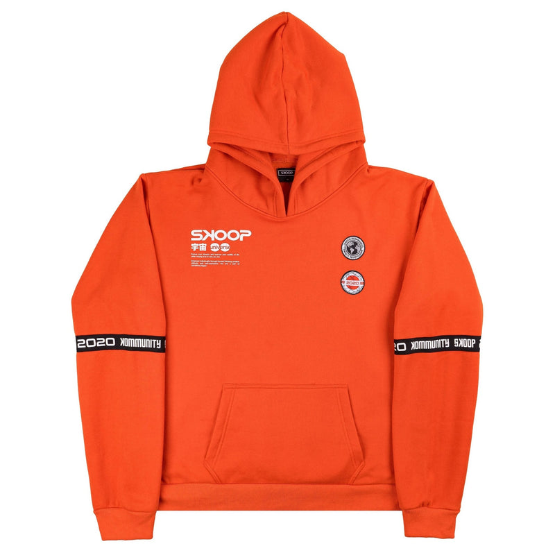 Universe - Orange Space Hoodie - SKOOP