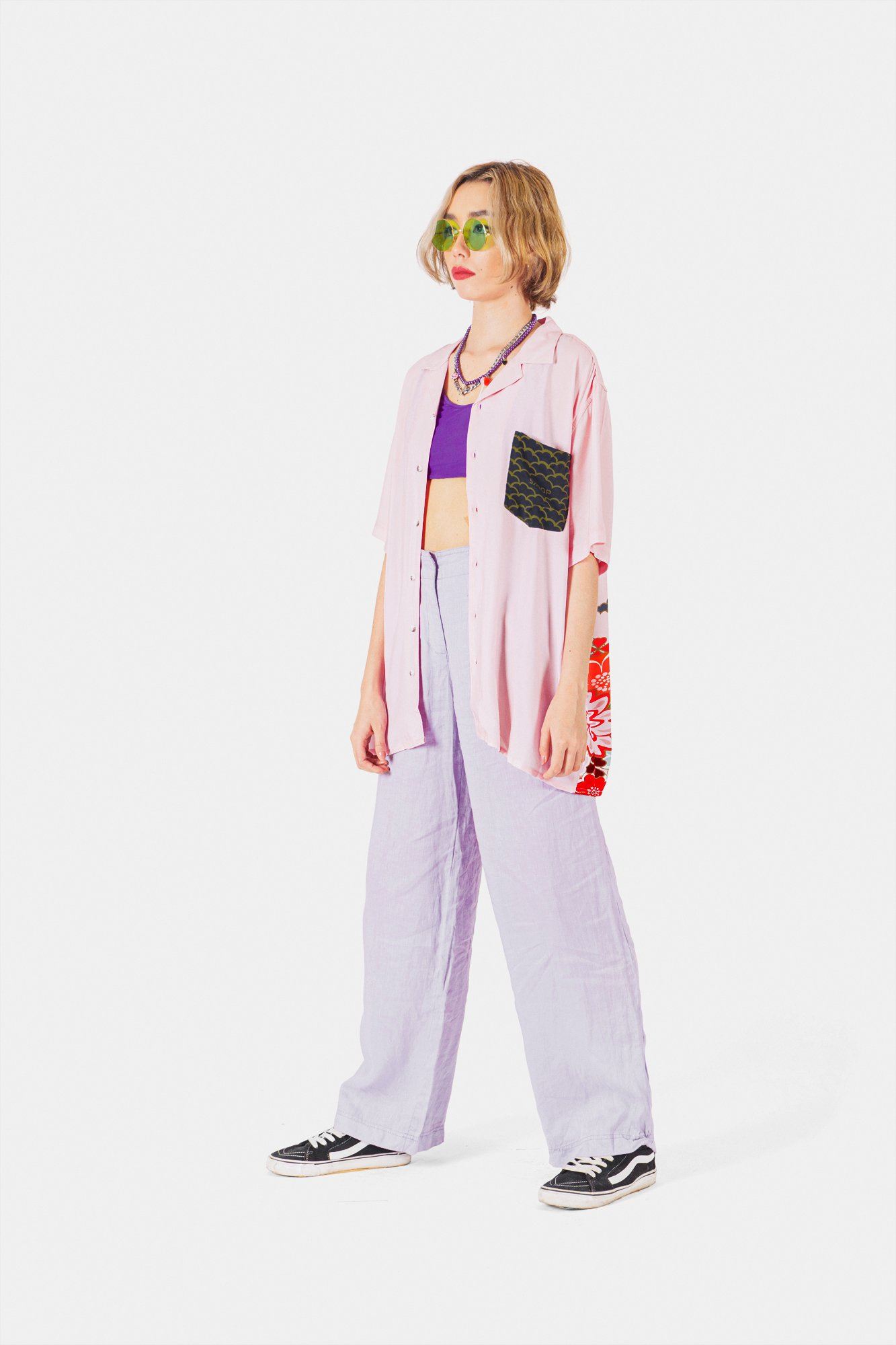Pink Phoenix Oversized Polo - SKOOP