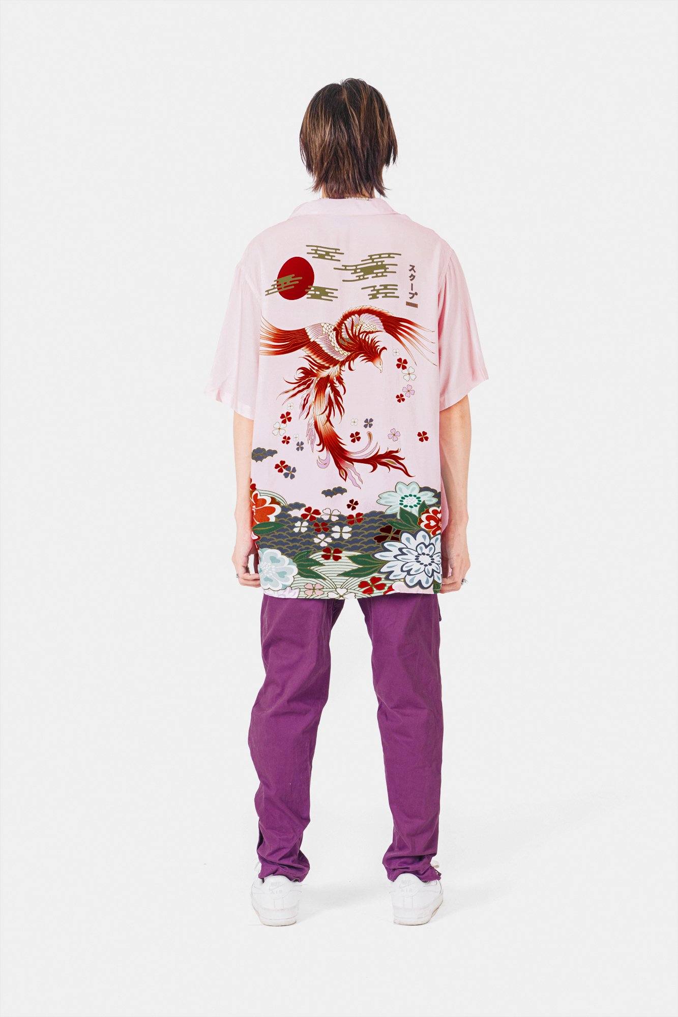 Pink Phoenix Oversized Polo - SKOOP
