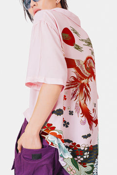 Pink Phoenix Oversized Polo - SKOOP
