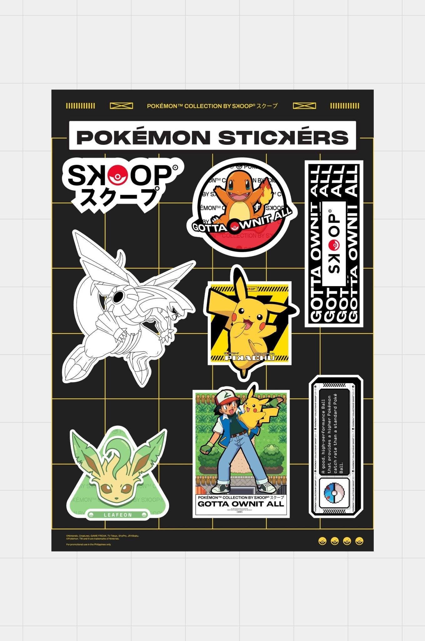 POKÉMON™ sticker pack by SKOOP® - SKOOP