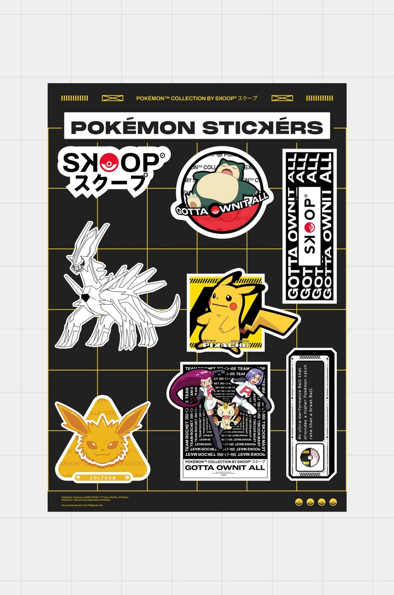POKÉMON™ sticker pack by SKOOP® - SKOOP