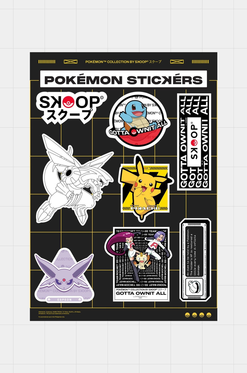 POKÉMON™ sticker pack by SKOOP® - SKOOP