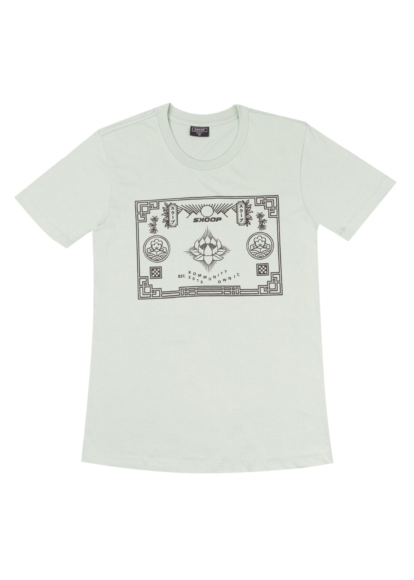 Mint Hasu T-shirt - SKOOP
