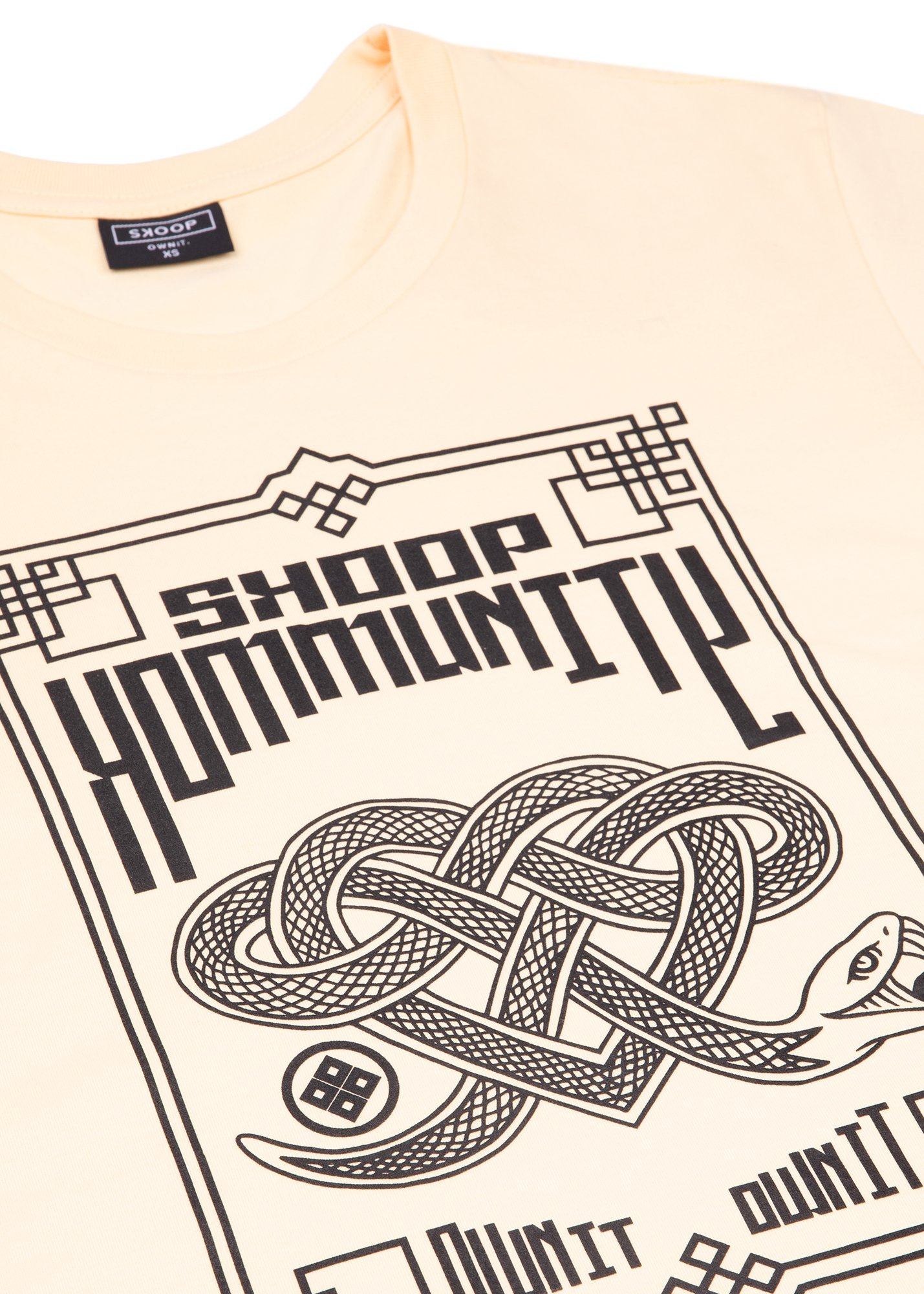 Yellow Hebi T-shirt - SKOOP
