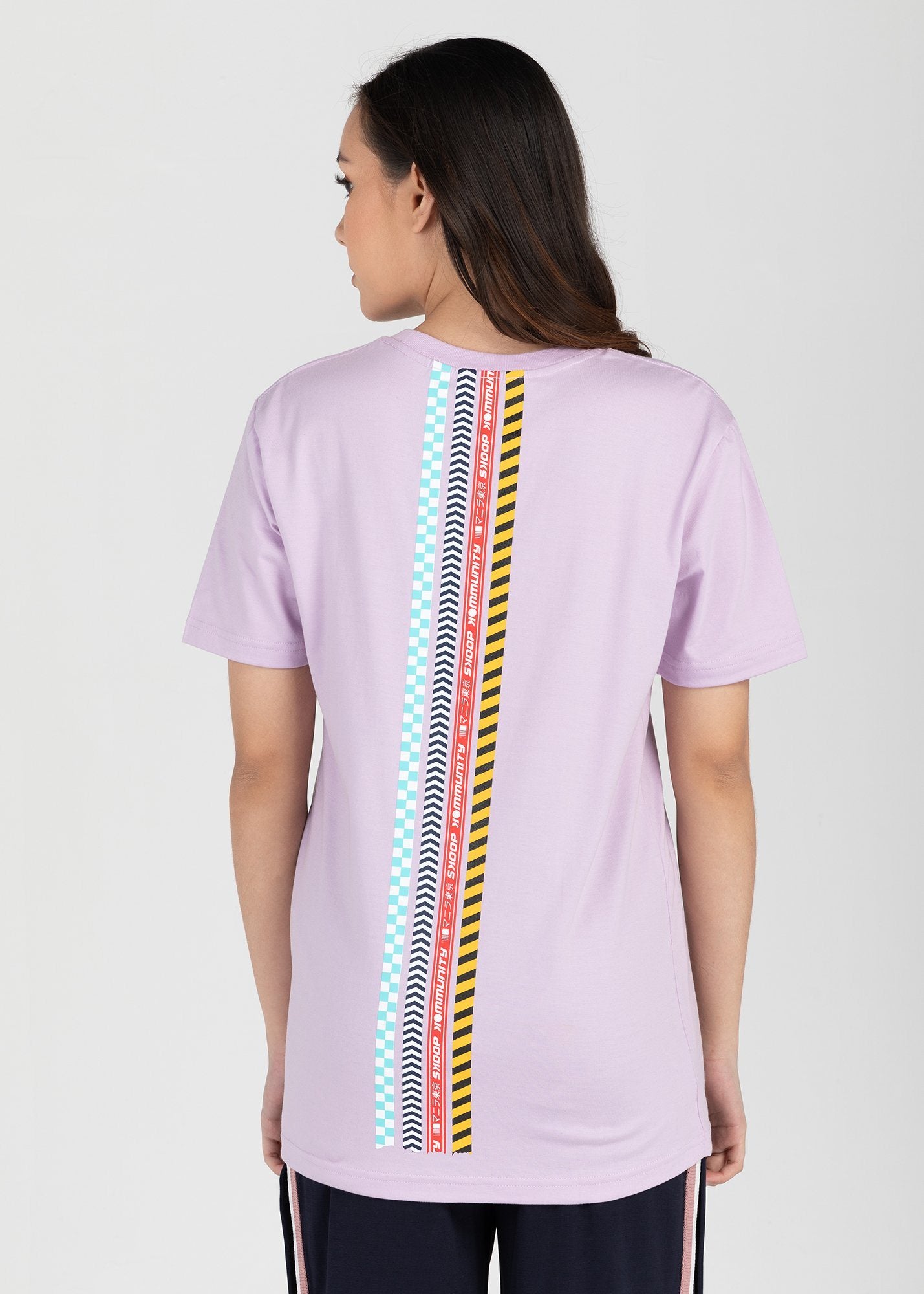 Stripe Washi Violet - SKOOP