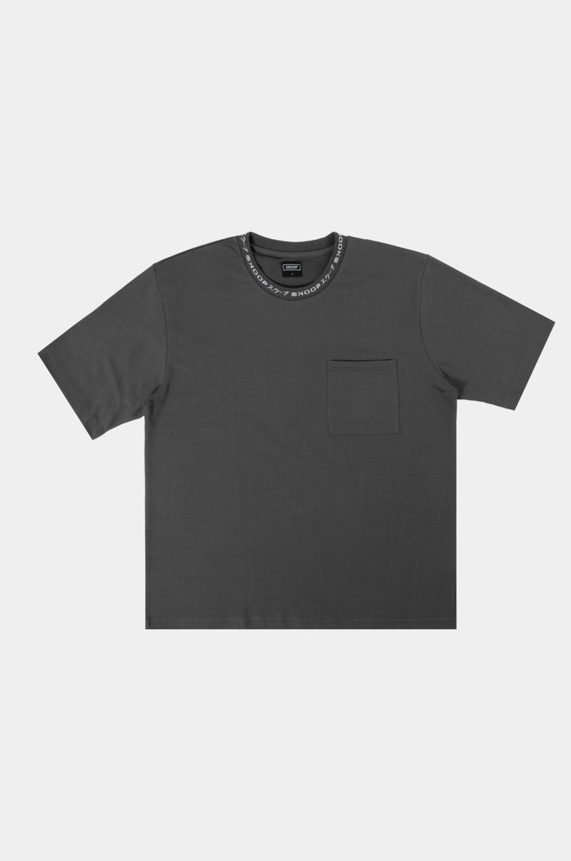 SKOOP® Basiks Box Tee Charcoal - SKOOP