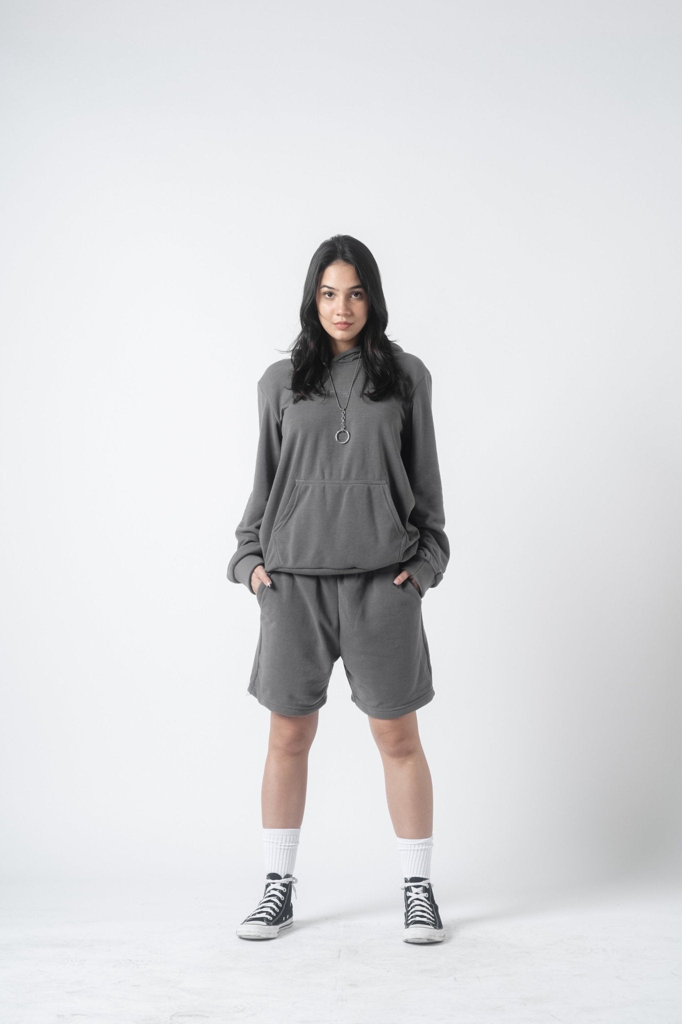 SKOOP® BASIKS SHORTS CHARCOAL - SKOOP