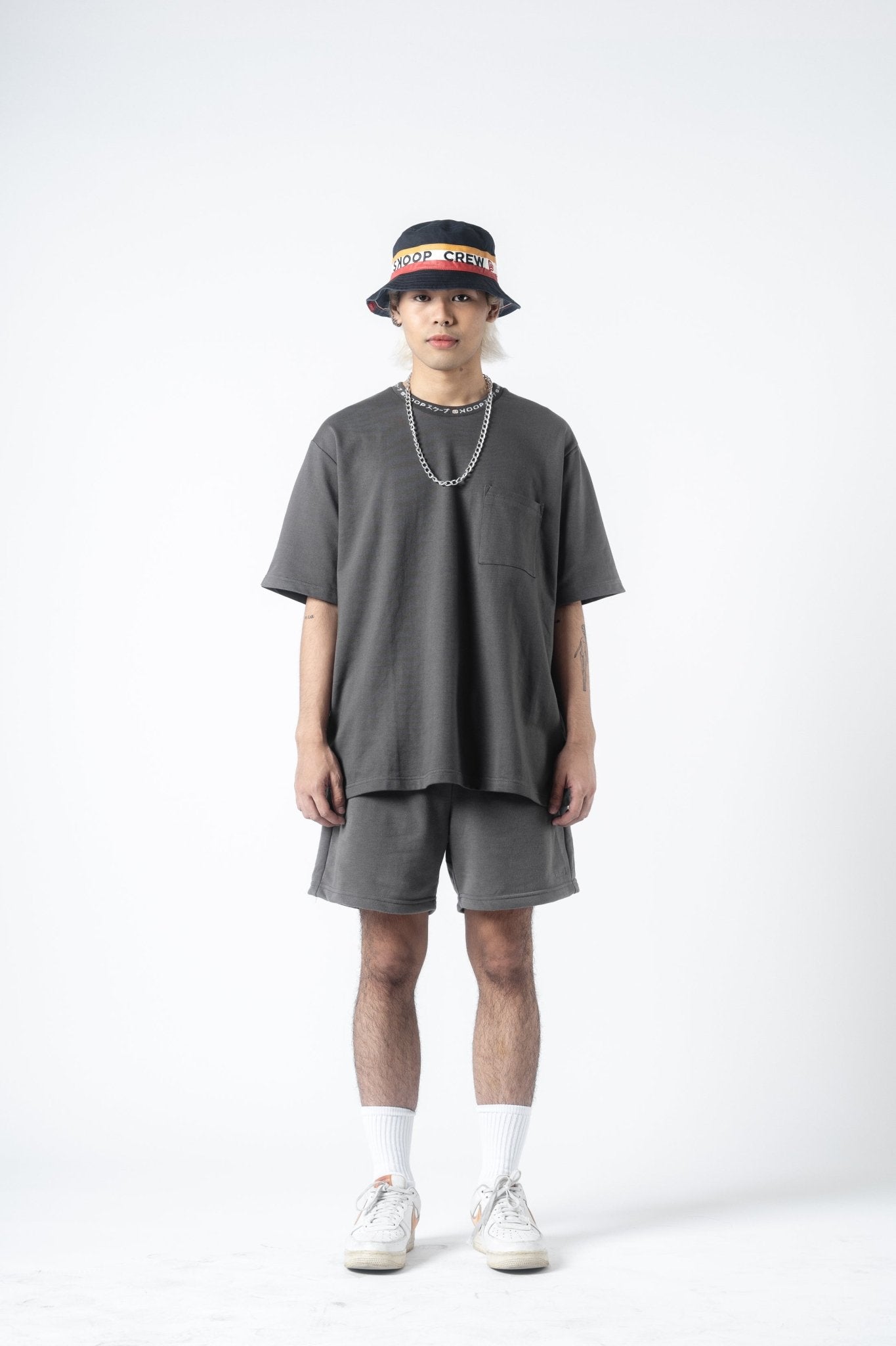 SKOOP® BASIKS SHORTS CHARCOAL - SKOOP
