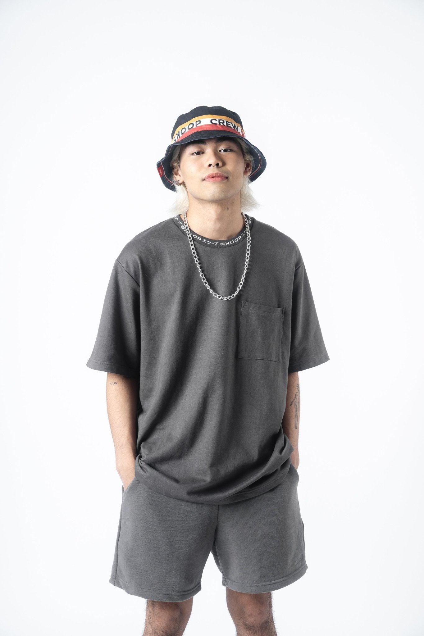 SKOOP® BASIKS SHORTS CHARCOAL - SKOOP