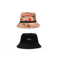 Tan Hana Reversible Bucket Hat - SKOOP