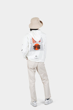 Universe - White Gravity Hoodie - SKOOP