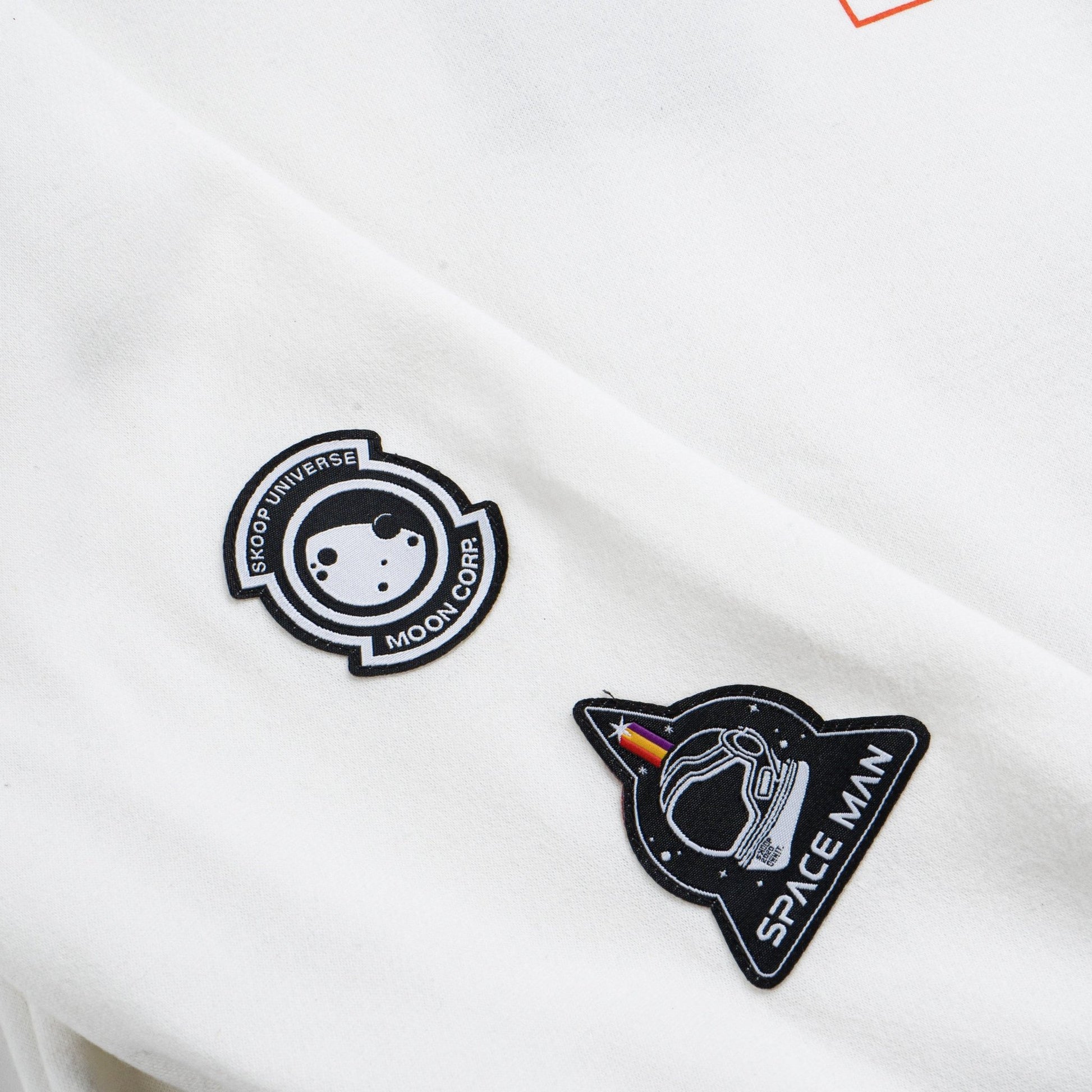 Universe - White Gravity Hoodie - SKOOP