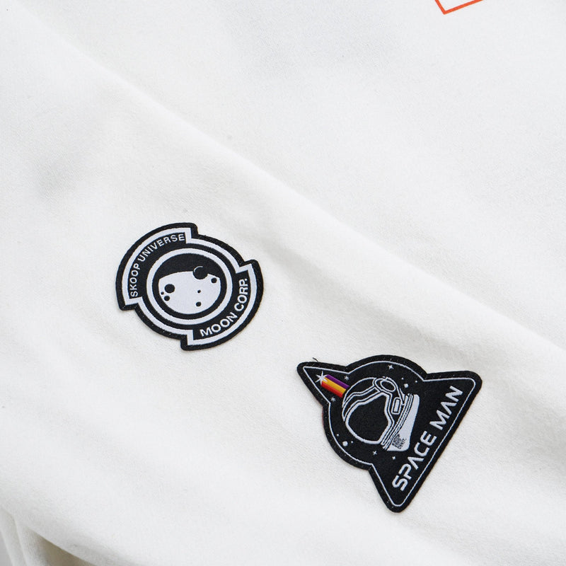 Universe - White Gravity Hoodie - SKOOP