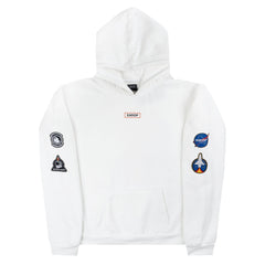 Universe - White Gravity Hoodie - SKOOP