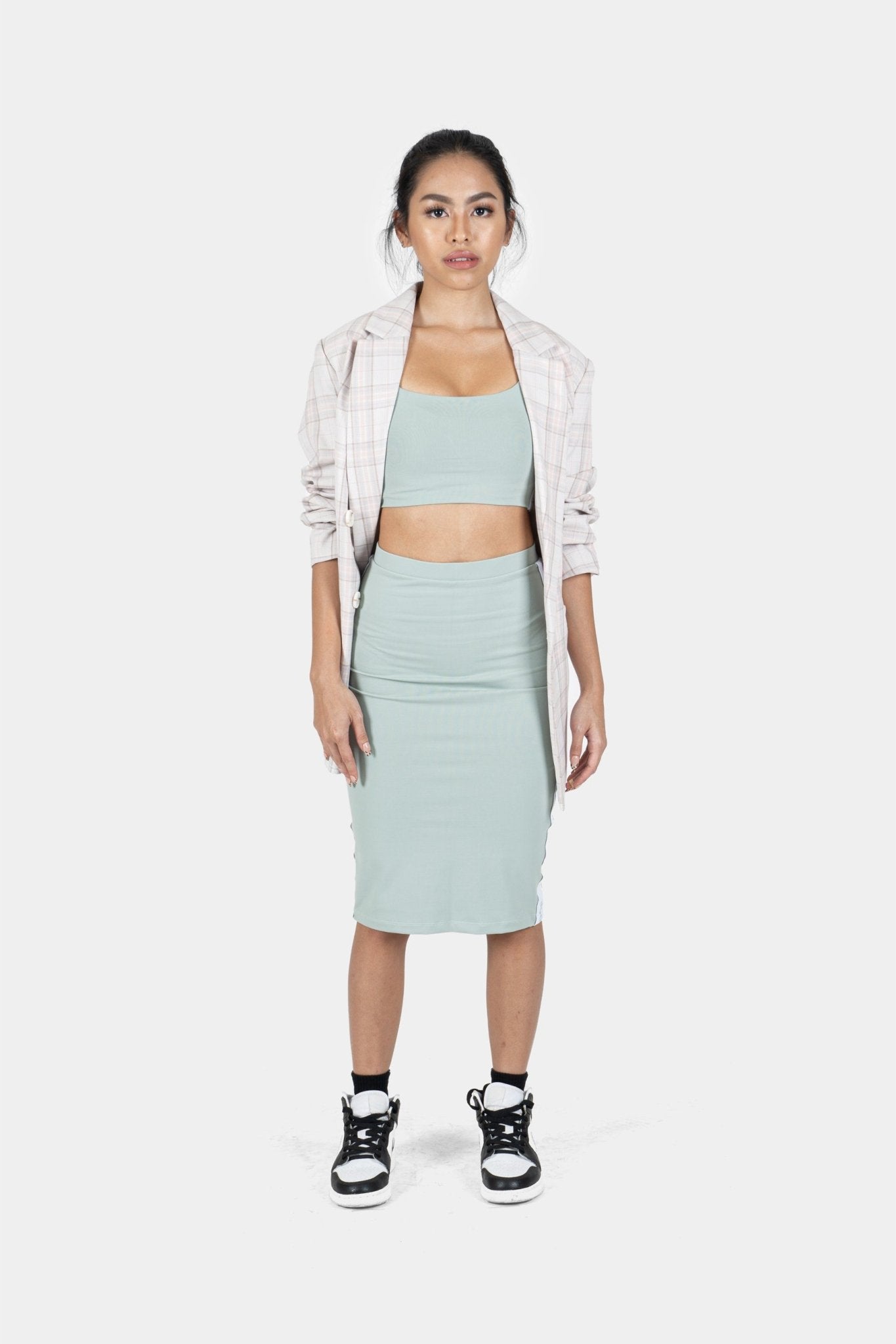 Essentials - Pencil Skirt - Avocado - SKOOP