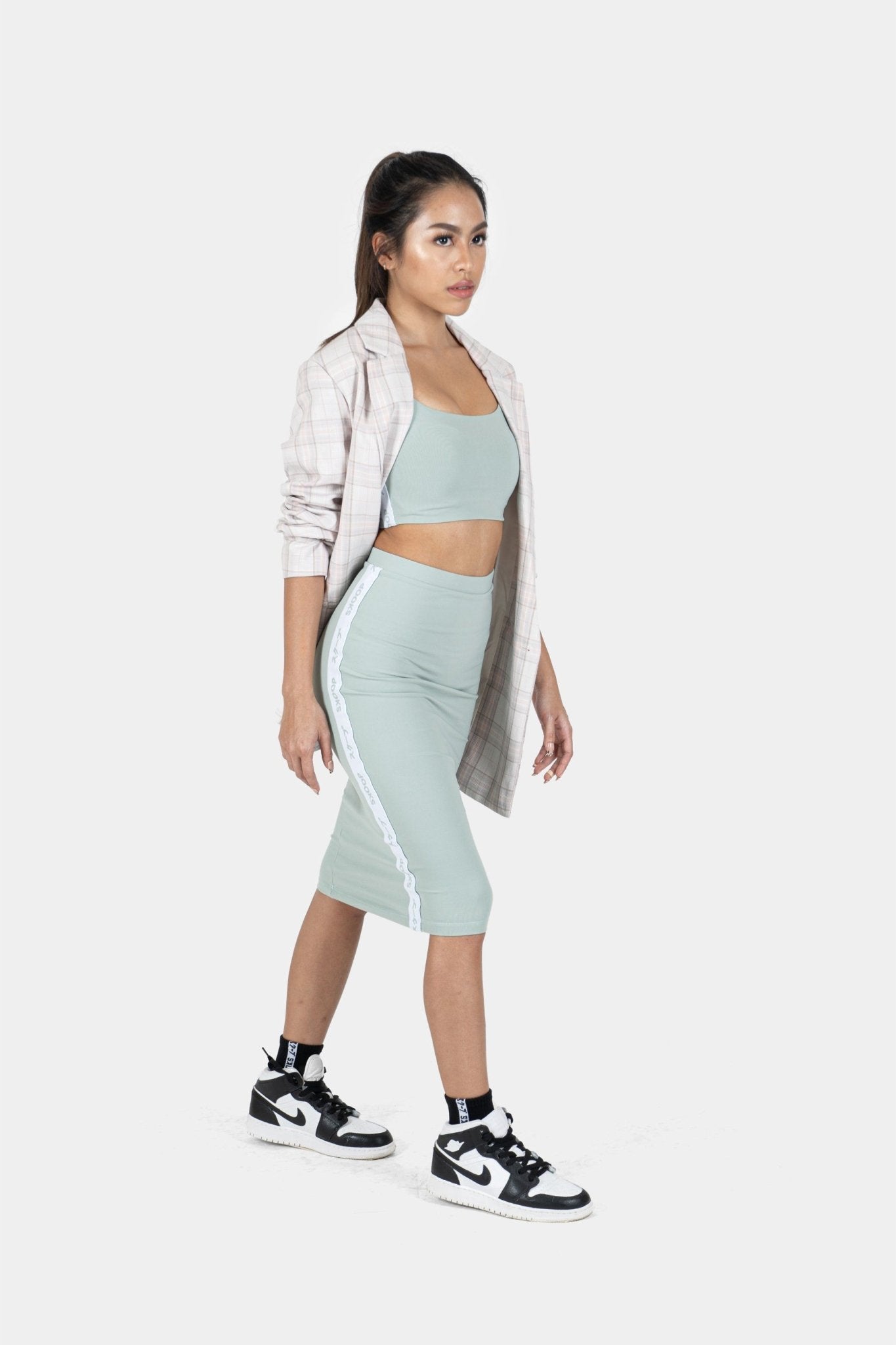 Essentials - Pencil Skirt - Avocado - SKOOP