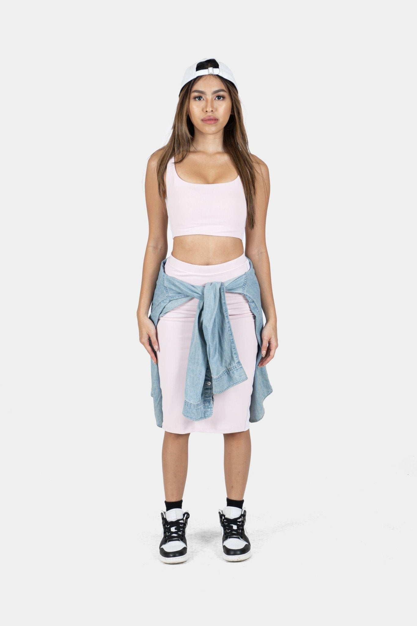 Essentials - Pencil Skirt - Pomelo - SKOOP