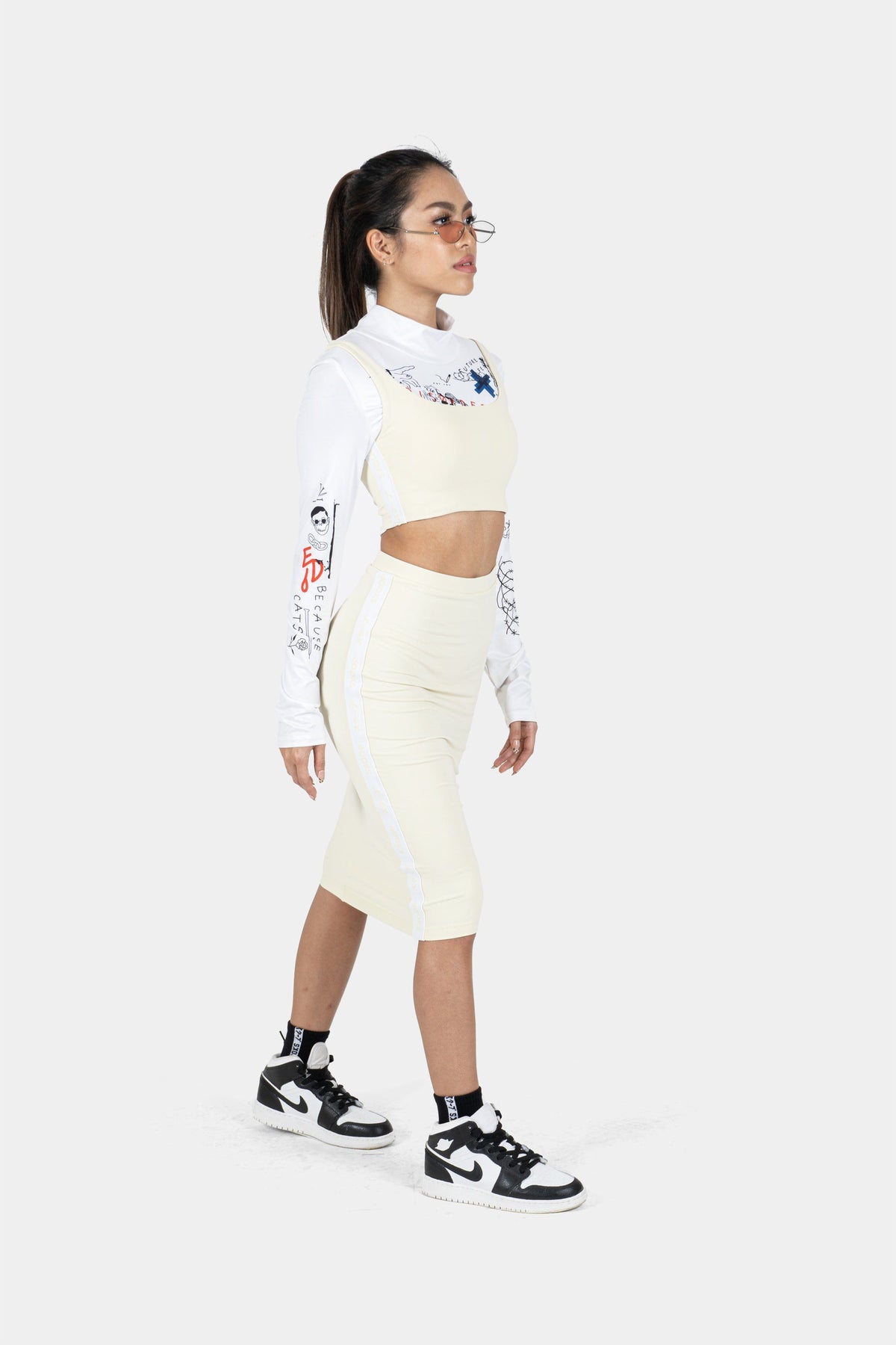 Pencil Skirt - Lemon Drop - Skoop Kommunity