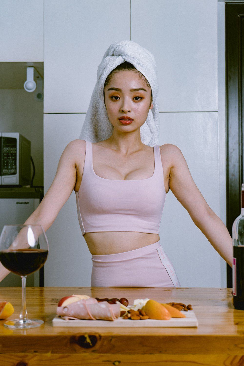 Essentials - Crop Top - Pomelo - SKOOP