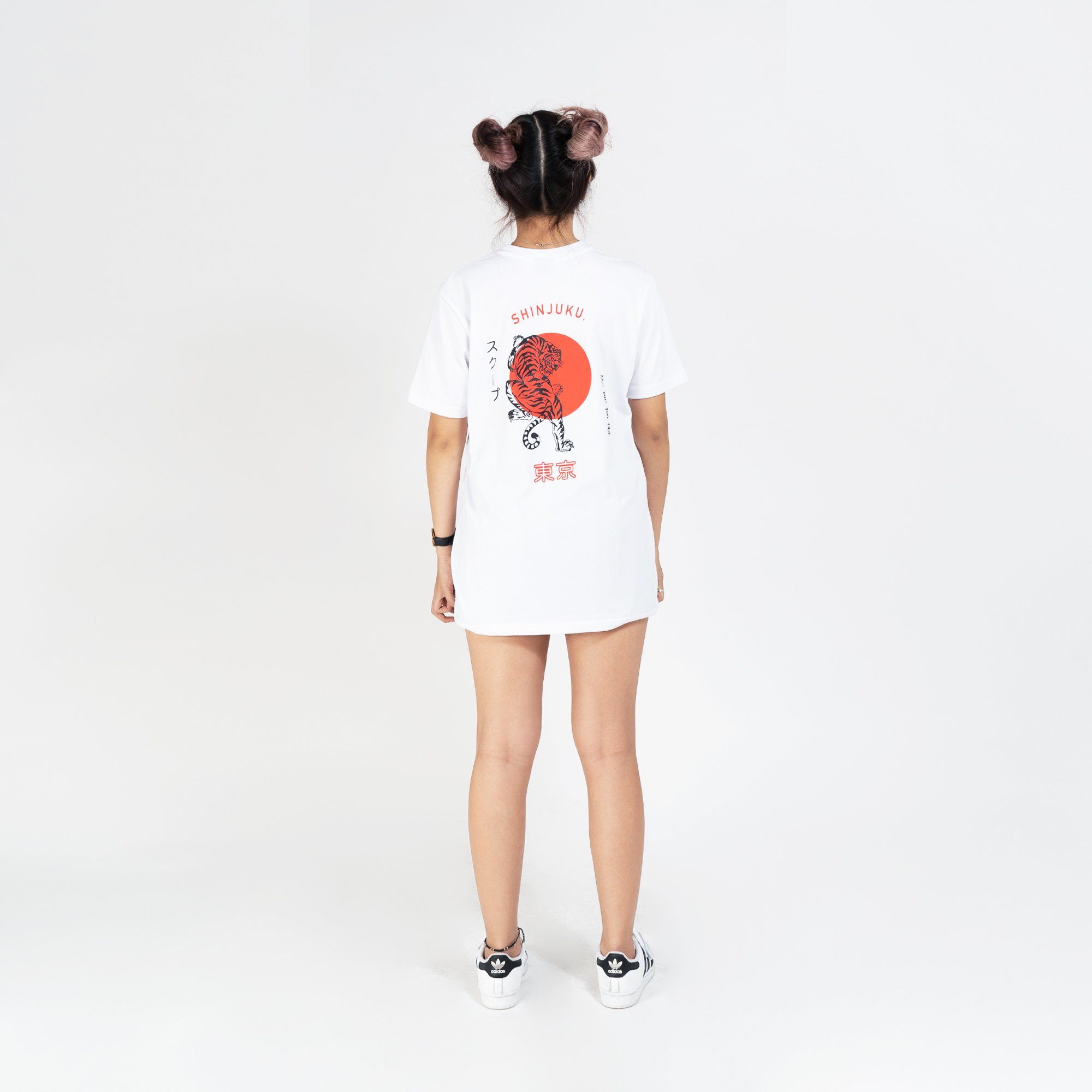 SS7 Shinjuku White Tee - SKOOP