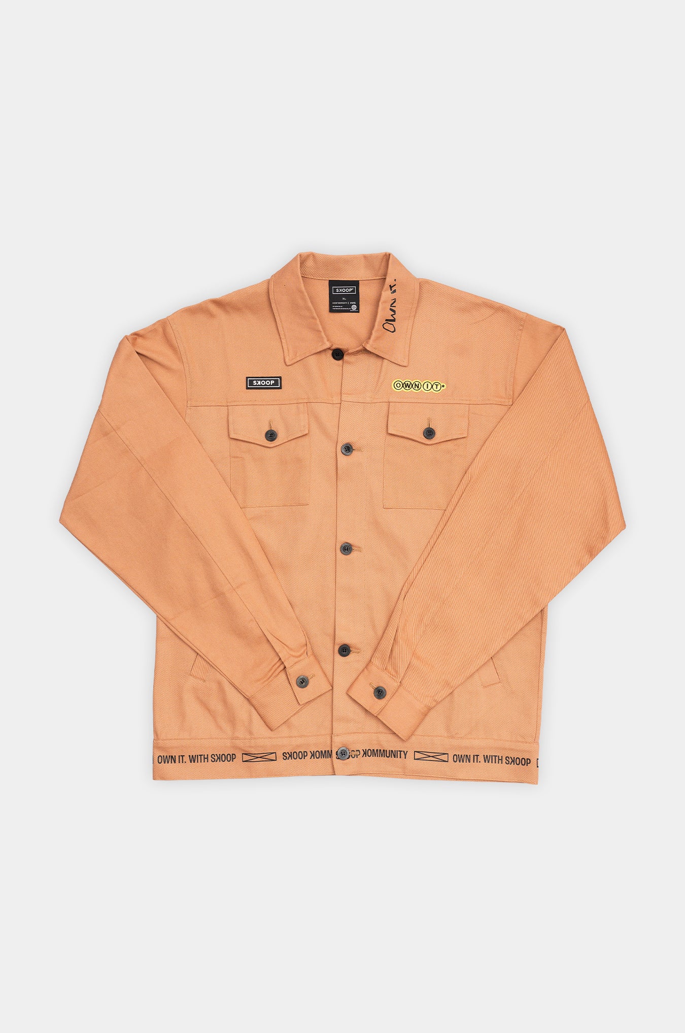 SKOOP® Happy Accidents Denim Jacket: Frame of Mind - SKOOP