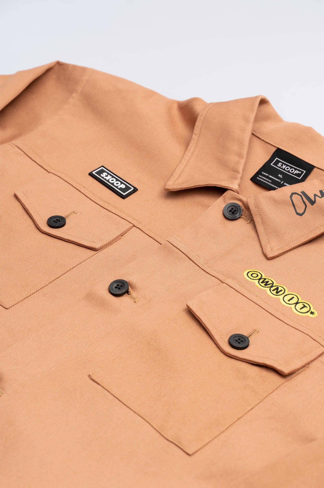 SKOOP® Happy Accidents Denim Jacket: Frame of Mind - SKOOP