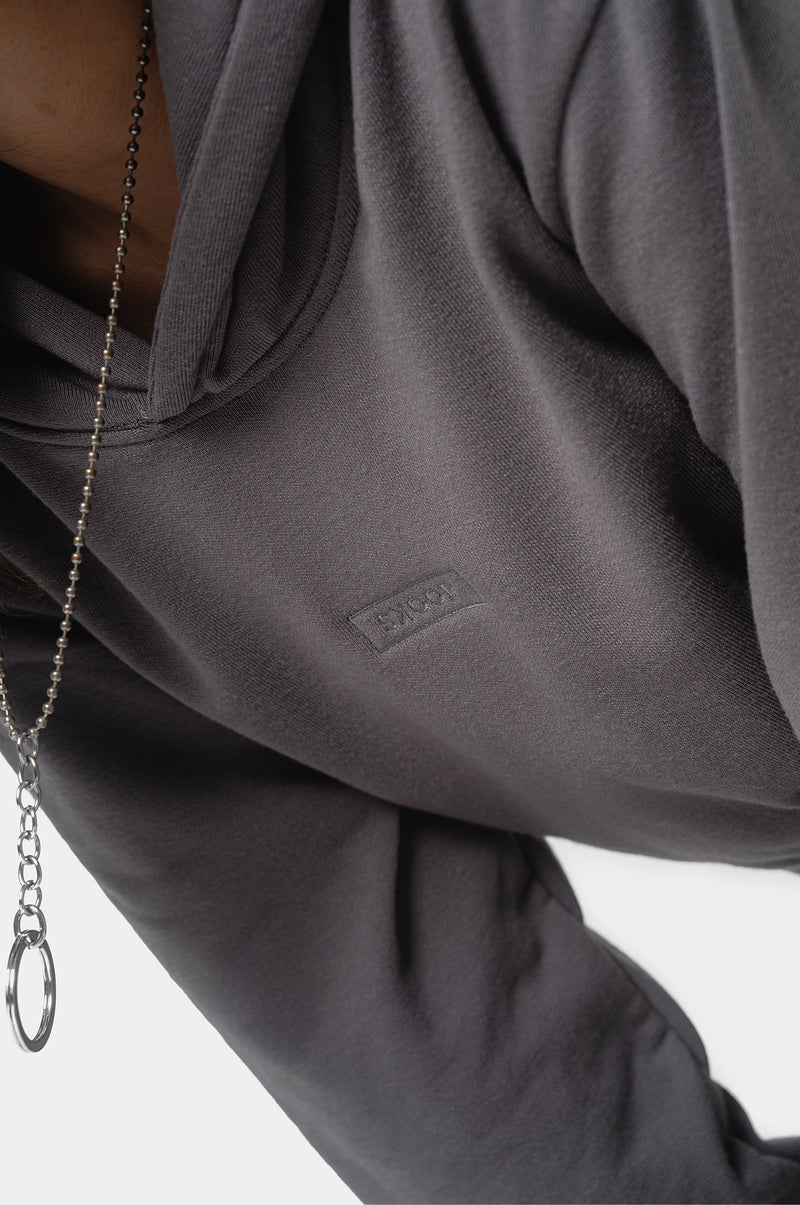 SKOOP® BASIKS HOODIE CHARCOAL - SKOOP