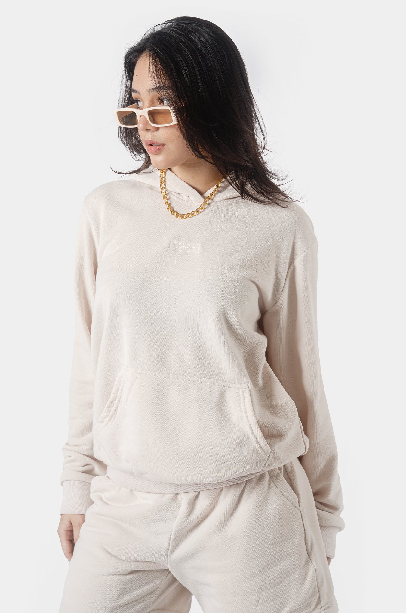 SKOOP® BASIKS HOODIE SAND - SKOOP