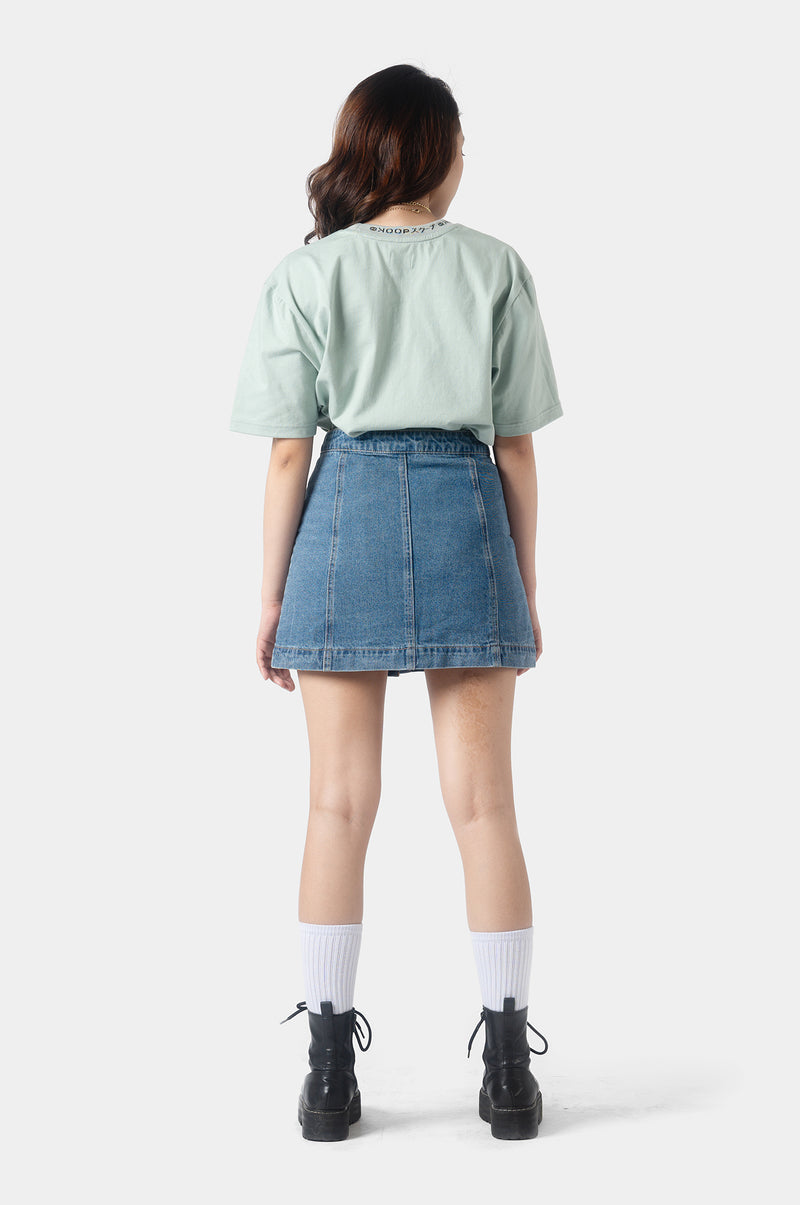 SKOOP® BASIKS PASTEL TEES MATCHA GREEN - SKOOP