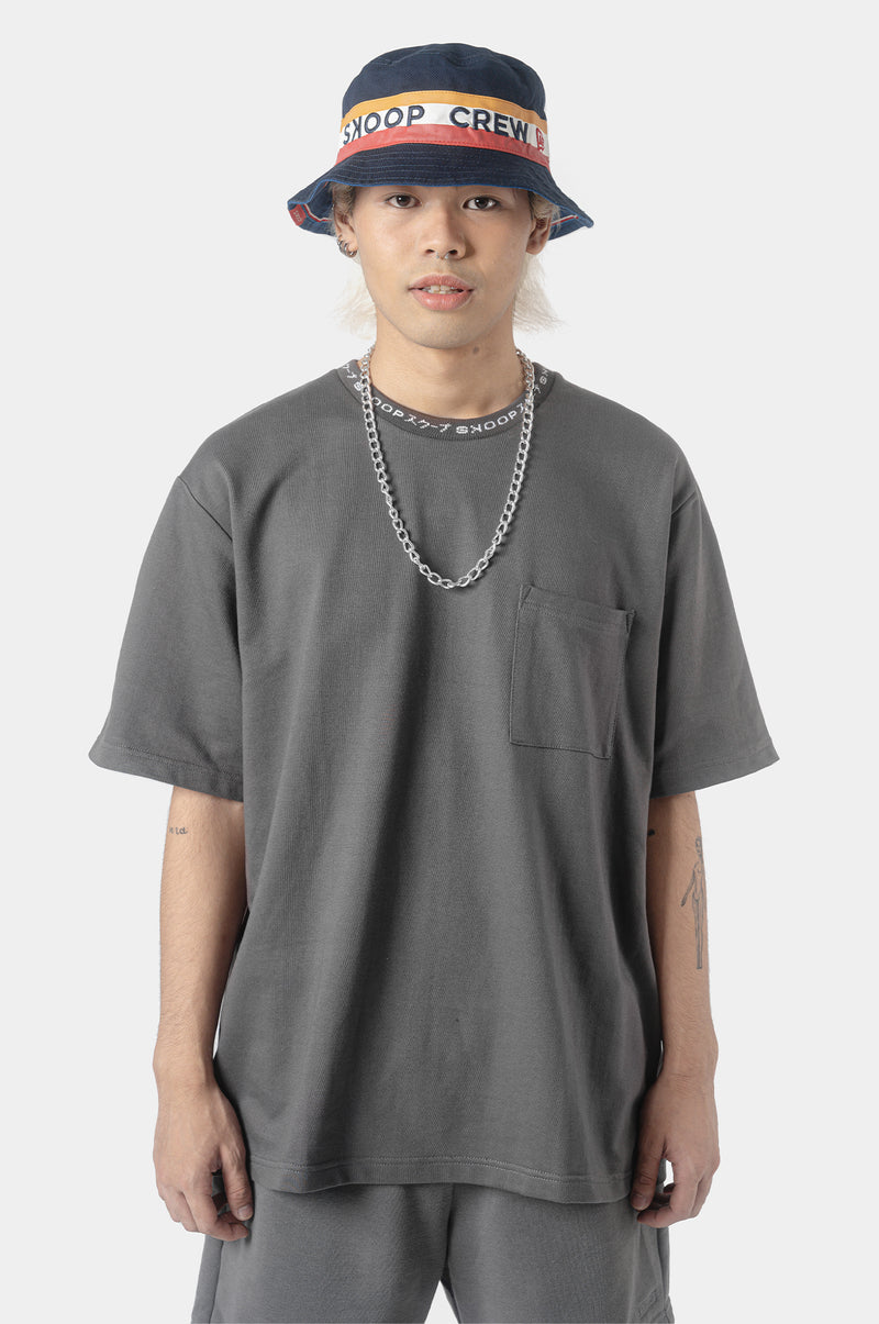 SKOOP® Basiks Box Tee Charcoal - SKOOP