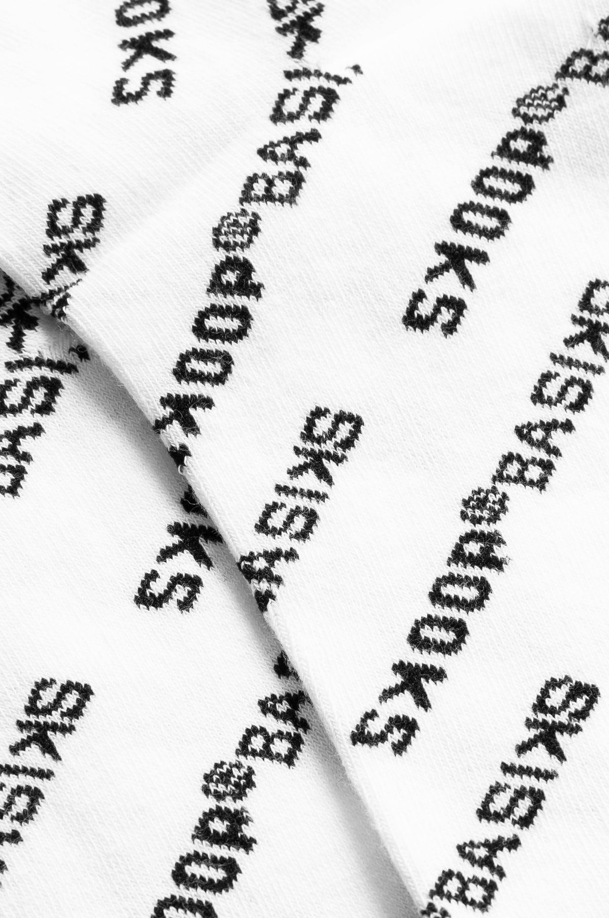 SKOOP® BASIKS PATTERN Socks White - SKOOP Kommunity