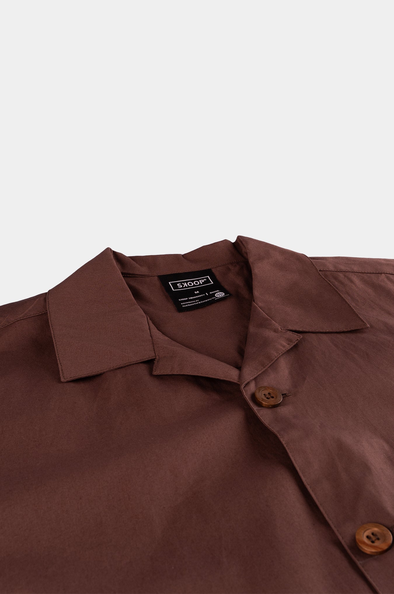 SKOOP® Basiks Boxed Button Down Choco - SKOOP