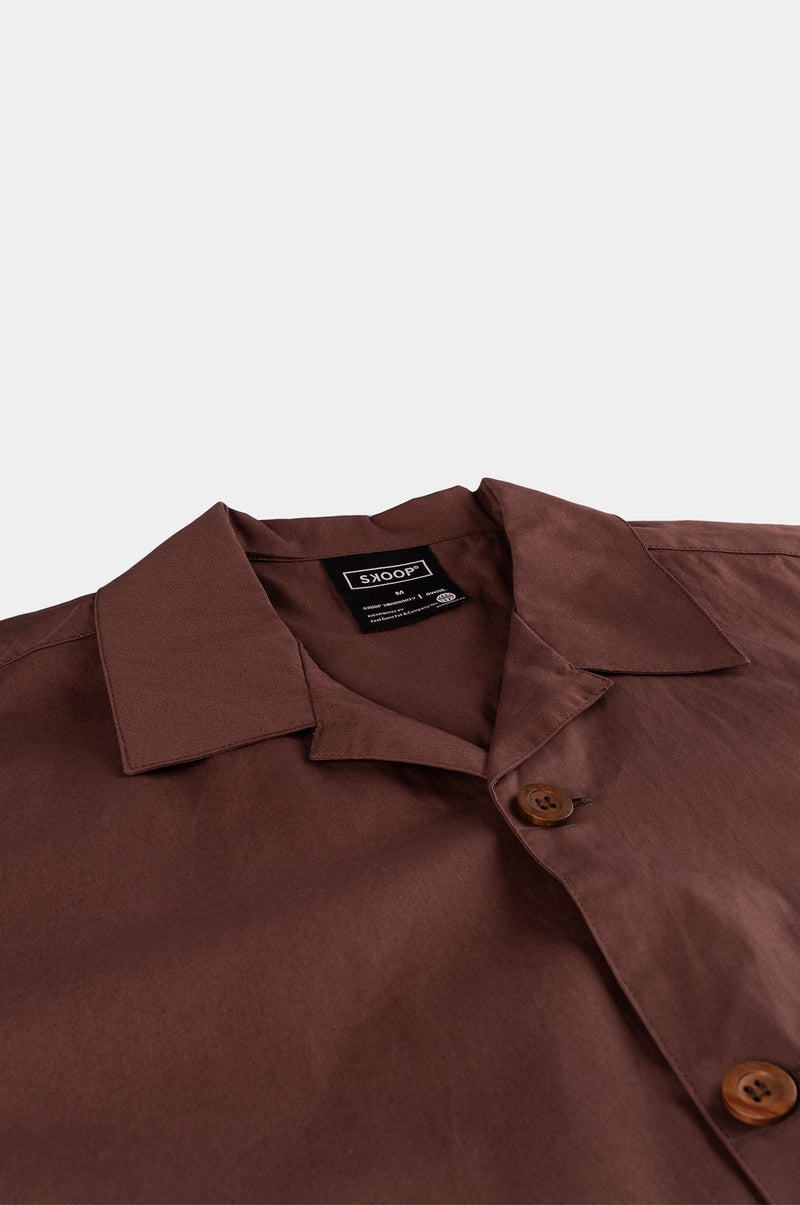 SKOOP® Basiks Boxed Button Down Choco - SKOOP