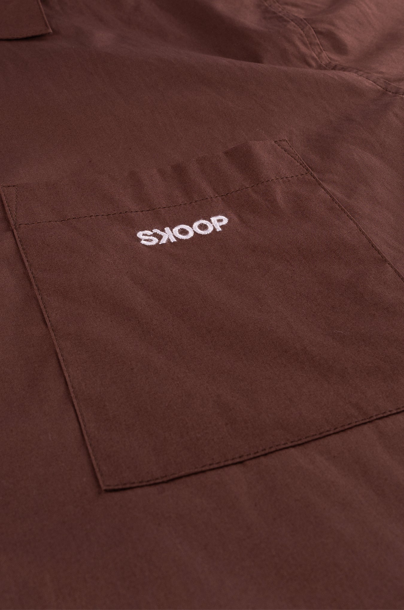 SKOOP® Basiks Boxed Button Down Choco - SKOOP