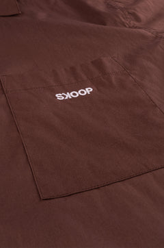 SKOOP® Basiks Boxed Button Down Choco - SKOOP