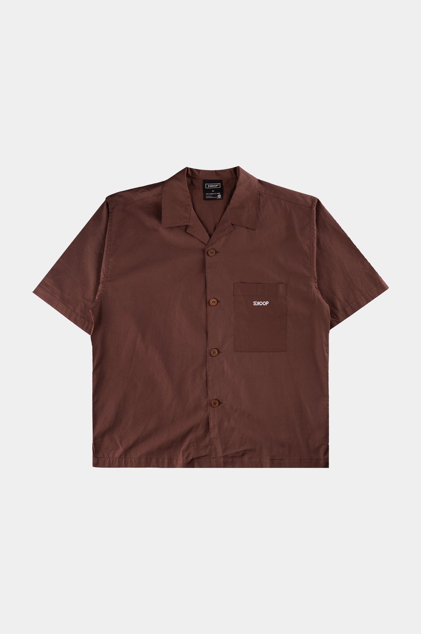 SKOOP® Basiks Boxed Button Down Choco - SKOOP