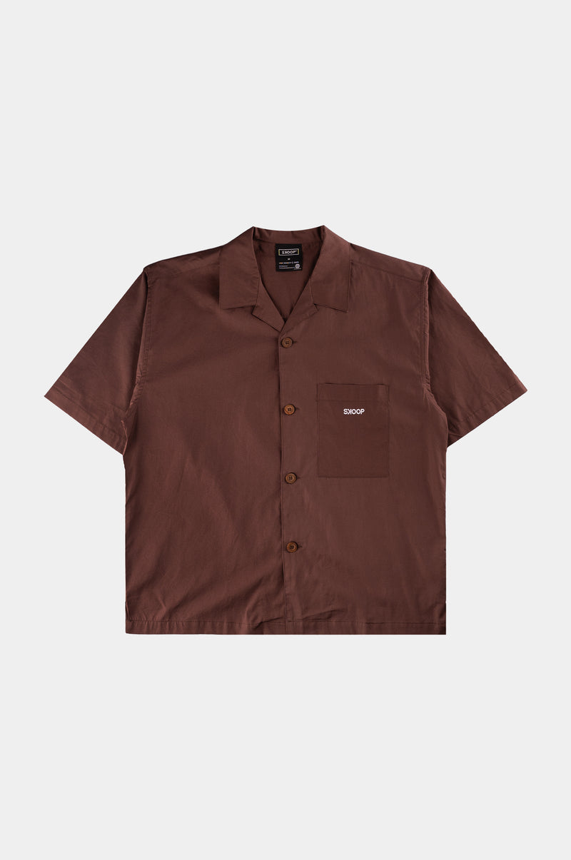 SKOOP® Basiks Boxed Button Down Choco - SKOOP