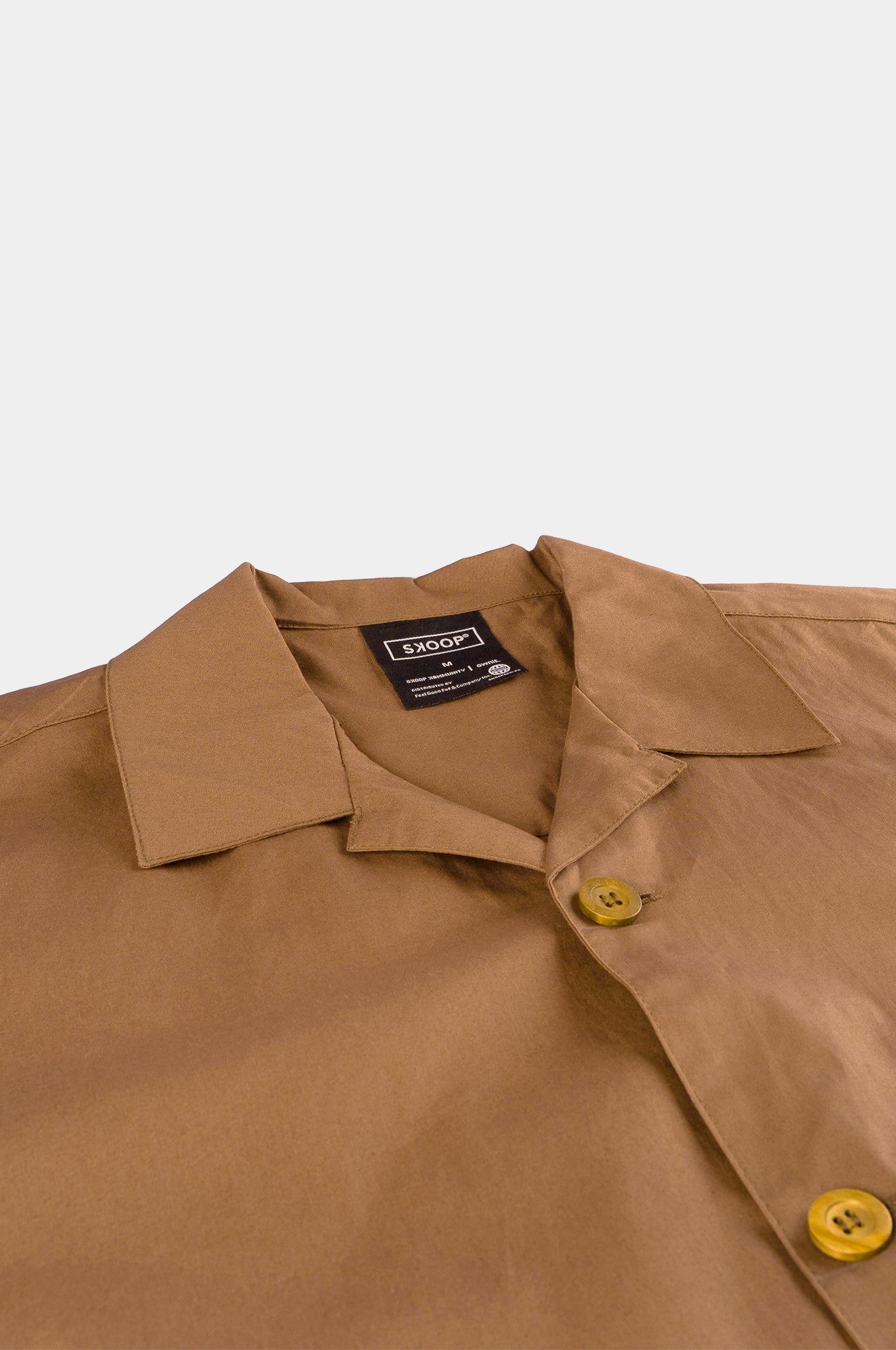 SKOOP® Basiks Boxed Button Down Camel - SKOOP