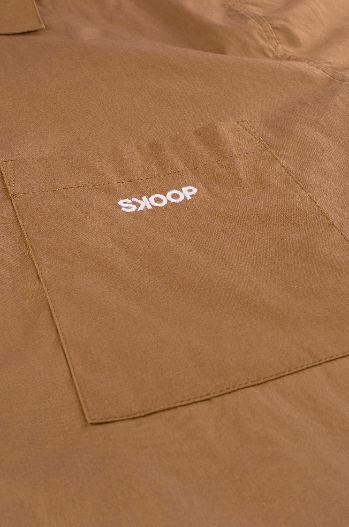 SKOOP® Basiks Boxed Button Down Camel - SKOOP